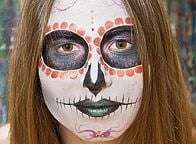 Sugar Skull - warsztaty charakteryzacji z Agnieszką Wojciechowską. Fot. Anita Kot