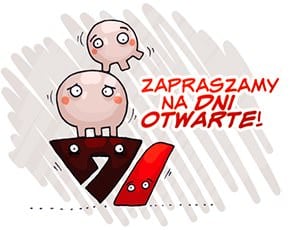 Dni otwarte w WSR! przyjdź, zobacz, dowiedz się więcej! rys. Małgorzata Klimkiewicz